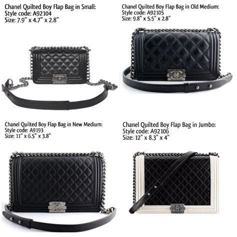 chanel le boy new medium size|Chanel bag size.